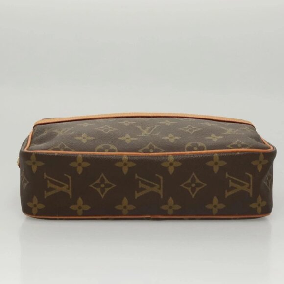 LOUIS VUITTON Monogram Compiegne 23 Clutch Bag M51847 LV Auth 119710 - Picture 7 of 16